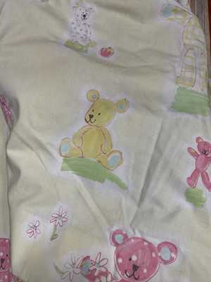 Lot 2581 - Five pairs of various curtains, including children's Designer Guild Teddy Bears Picnic.