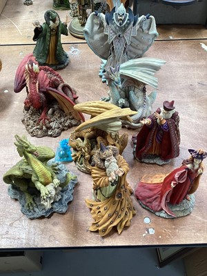 Lot 5204 - Collection of Enchantica resin figures