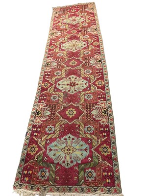 Lot Antique Turkish runner