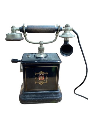 Lot 5082 - Vintage Jydsk Telefon Aktieselskab handcrank telephone
