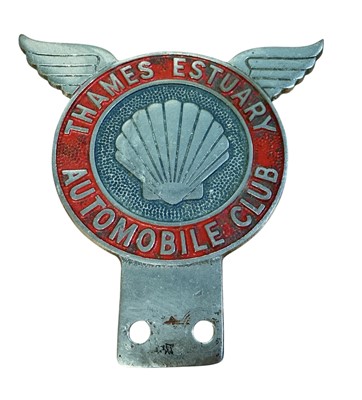 Lot 58 - Scarce Thames Estuary Automobile Club car badge