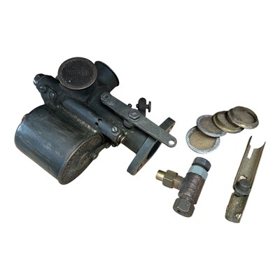 Lot 137 - Edwardian Zenith carburetter with triple air intake