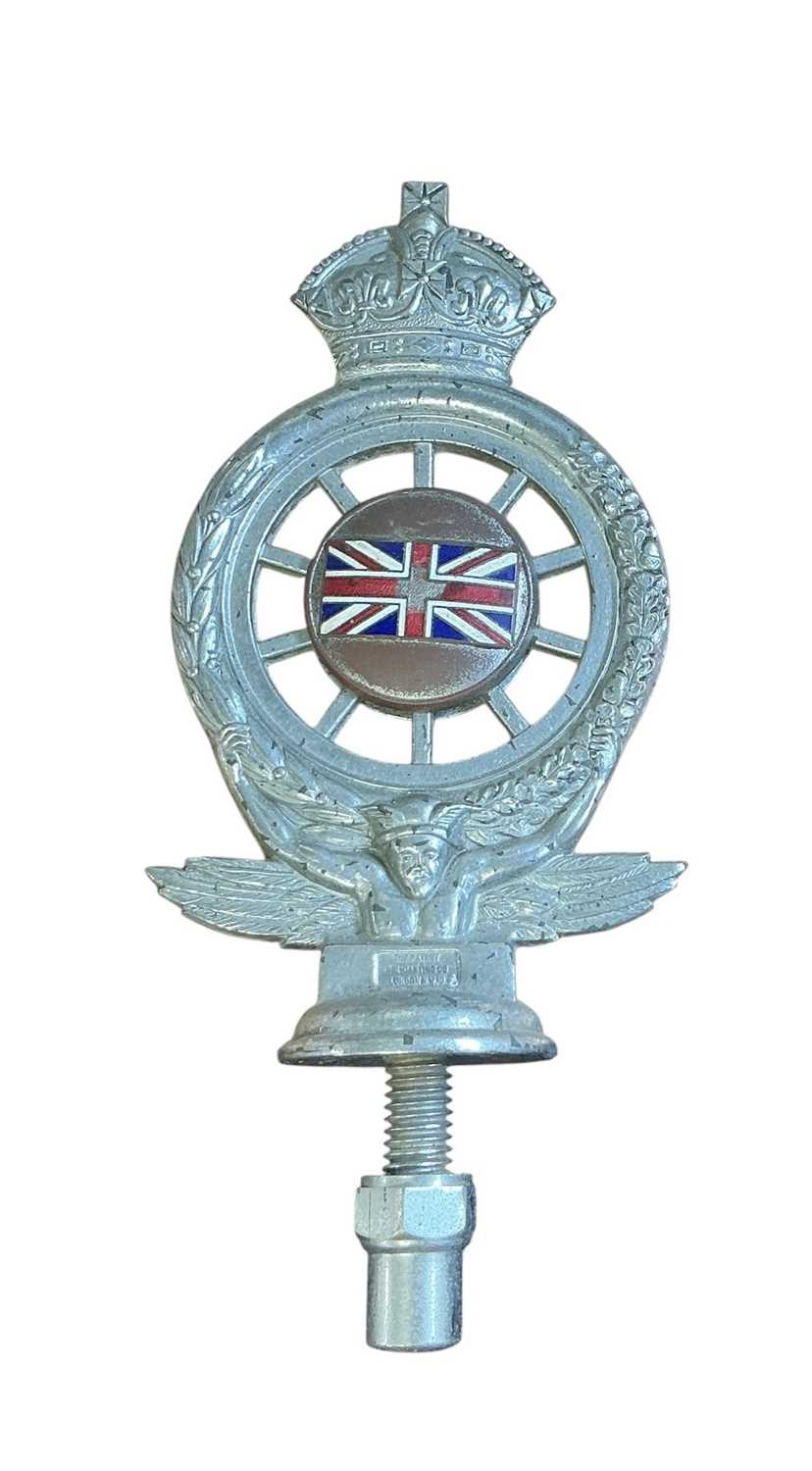 Lot 85 - Royal Automobile Club- full members' badge with enamel Union Jack to centre, numbered ''MCB8051''