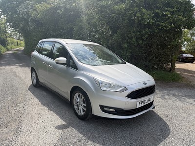 Lot 233 - 2016 Ford Grand C-Max, 1.5 TDCi Zetec, 5 door, manual, finished in silver, reg. no. FP16 JPU.