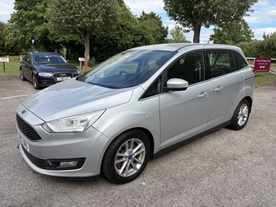Lot 233 - 2016 Ford Grand C-Max, 1.5 TDCi Zetec, 5 door, manual, finished in silver, reg. no. FP16 JPU.