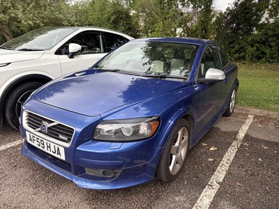 Lot 239 - 2009 Volvo C30 1.6 R DESIGN, 3 door, manual, finished in blue reg. no. AF59 HJA.
