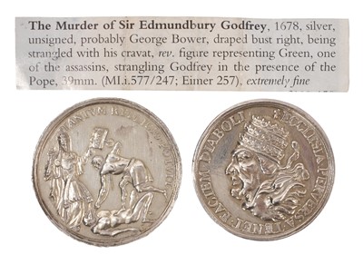 Lot 746 - Of Popish Plot Interest - The Murder of Sir Edmund Berry Godfrey (1621-1678)