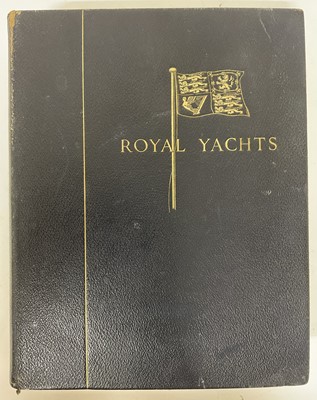 Lot 779 - Royal Yachts - by Paymaster Cmd. C.M. Gavin Royal Navy, 1932, limited edition 54/1000 numbered copies, with bookplate for Bryan Godfrey-Faussett, R.N.
