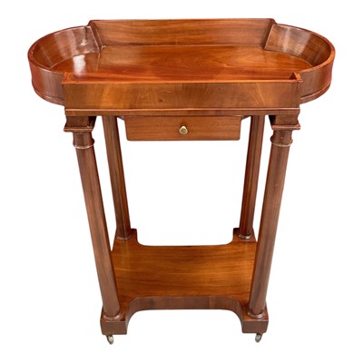 Lot Antique French mahogany vide poche