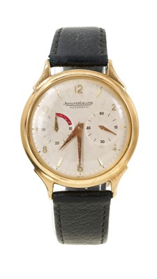 Lot Jaegar-Le-Coultre automatic gold cased wristwatch