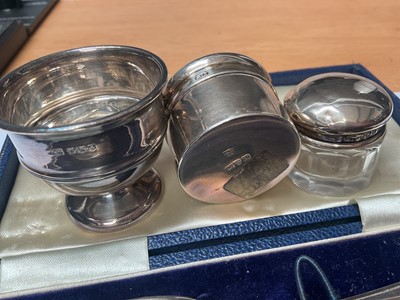 Lot 94 - Group of silver
