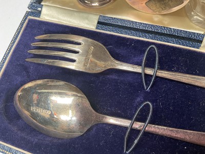 Lot 94 - Group of silver