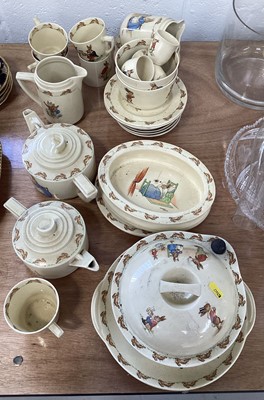 Lot 5002 - Royal Doulton Bunnykins tea service