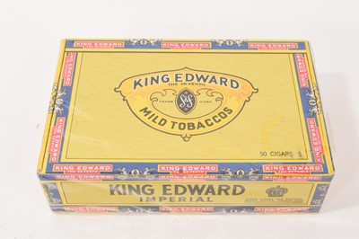 Lot 734 - King Edwards cigars, box of 50, sealed