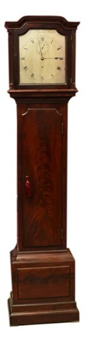 Lot 1175 - Fine George III regulator longcase clock with...