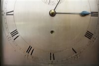 Lot 1175 - Fine George III regulator longcase clock with...