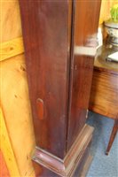 Lot 1175 - Fine George III regulator longcase clock with...