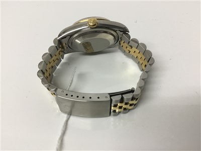 Lot 722 - Gentlemen’s Rolex Oyster Perpetual Date Just bi-metal wristwatch