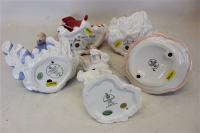 Lot 2005 - Ten Royal Doulton ladies- Patricia HN3365, Lucy HN3858, Lauren HN3975, Christmas Day 2002 HN4422, Christine HN3905, Melissa HN3977, Amy HN3316, Winter Walk HN4689, Susan HN4777 and Sophie HN3995 (1...