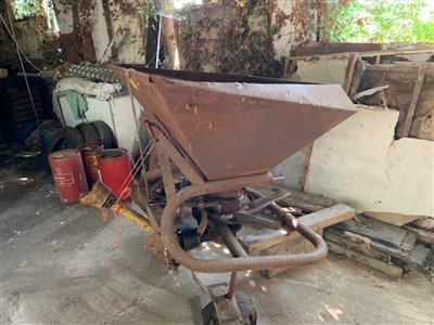 Lot 2954 - 1960 Massey Ferguson 35 (FE - 35), 3 Cylinder Perkins Diesel Tractor, Reg. No. 389 TVX (V5 Document Present), 6588 indicated hours, in good running order with recently replaced front tyres, togethe...