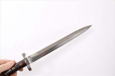 Lot 724 - Boer war Lee Metford bayonet and scabbard