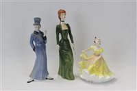 Lot 2078 - Two Royal Doulton figures - A La Mode HN2544...
