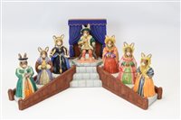 Lot 2118 - Complete set of Royal Doulton Bunnykins Tudor...