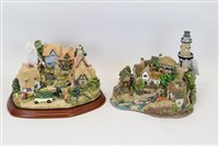Lot 2175 - Lilliput Lane model - The Village Green and...