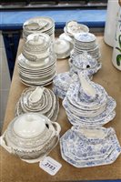 Lot 2183 - Victorian child's / dolls dinner service with...