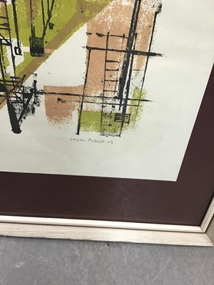Lot 1011 - Joyce Pallot, monotype - Cranes