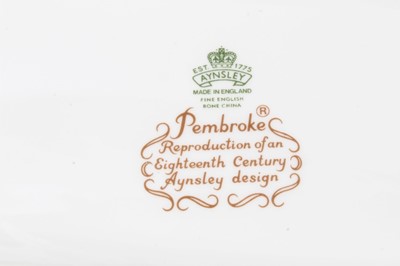 Lot 122 - An extensive service of Aynsley Pembroke pattern dinner and coffee service