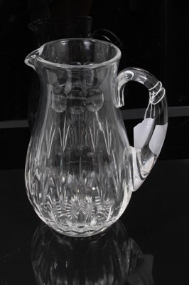 Lot 120 - An extensive Stuart crystal Salisbury pattern table service