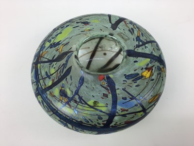 Lot 30 - Art glass vase, signed and dated to base