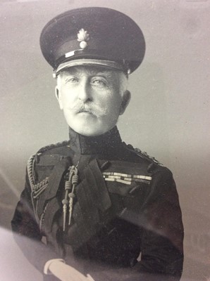 Lot 37 - H.R.H. Prince Arthur Duke of Connaught and Strathearn , fine signed presentation portrait photograph of the Duke in the uniform of Colonel of the Grenadier Guards, signed in ink ' Arthur 1928 ' in...