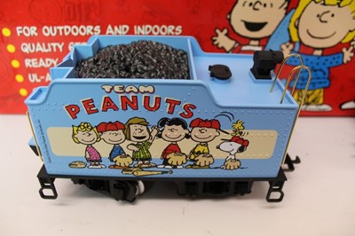 Lot 1484 - Railway LGB Peanuts Starter Set 78427 also Peanuts 43915, 20050 and 44610, all boxed.