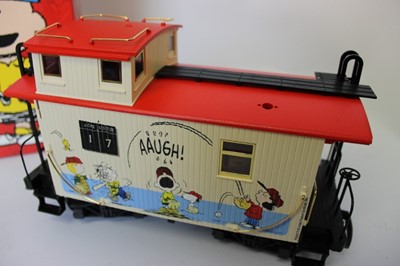 Lot 1484 - Railway LGB Peanuts Starter Set 78427 also Peanuts 43915, 20050 and 44610, all boxed.