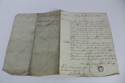Lot 1130 - Collection of 17th / 18th century indentures