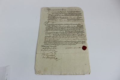 Lot 1130 - Collection of 17th / 18th century indentures