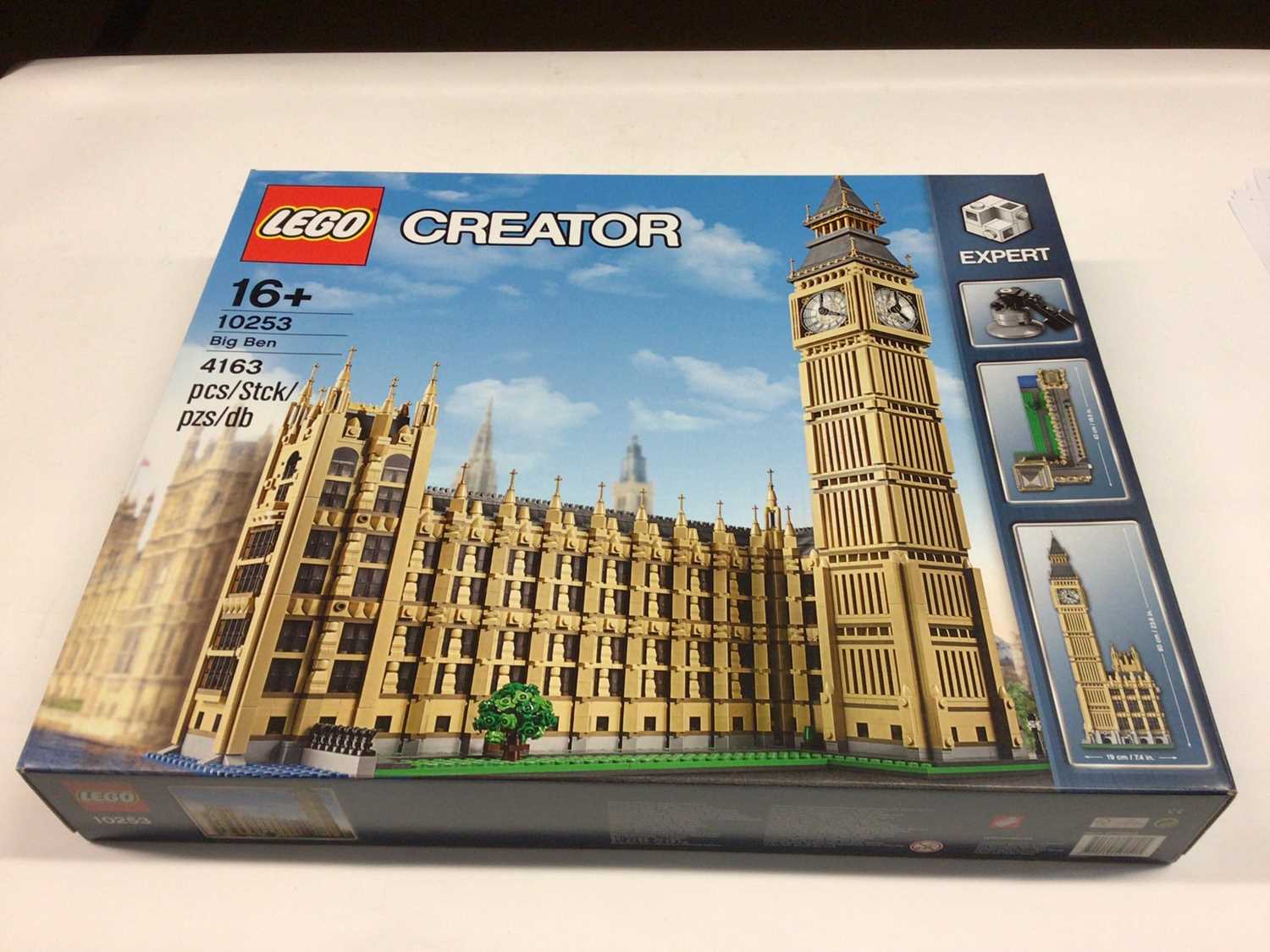 Lot 19 - Lego Creator Expert 10253 Houses of Parliament including Big Ben tower, with instructions, Boxed