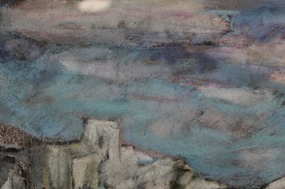 Lot 1074 - *Peggy Somerville pastel - The Camargue