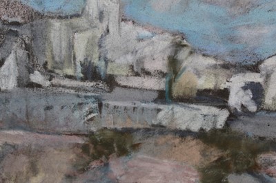 Lot 1074 - *Peggy Somerville pastel - The Camargue