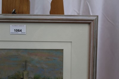Lot 1064 - *Peggy Somerville pastel, church