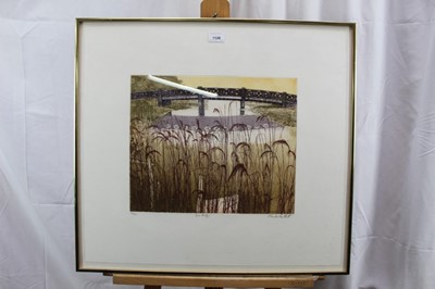 Lot 1120 - *Charles Bartlett etching Iron Bridge