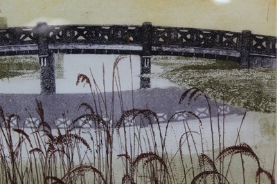 Lot 1120 - *Charles Bartlett etching Iron Bridge