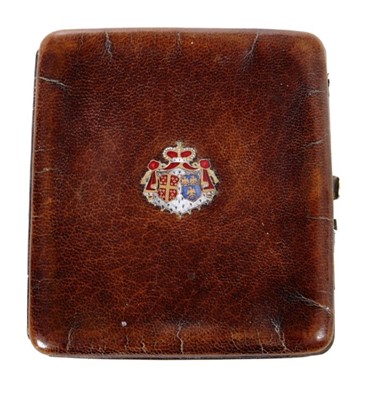 Lot 10 - Good quality Imperial Austrian armorial cigarette case