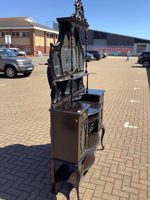 Lot 138 - Late 19th century mirror back chiffonier
