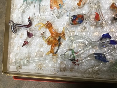 Lot 141 - Collection of Murano glass animals