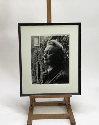 Lot 1549 - Pamela Chandler (1928-1993) photographic portrait of Professor  J. R. R. Tolkien, together with seven other portrait studies of other subjects