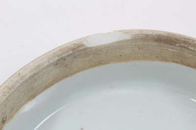 Lot 4 - 18th/19th century Chinese polychrome ginger jar and cover