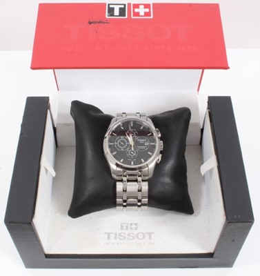 Lot 263 - Gentlemen's Tissot Chronograph Automatic wristwatch, with box and papers